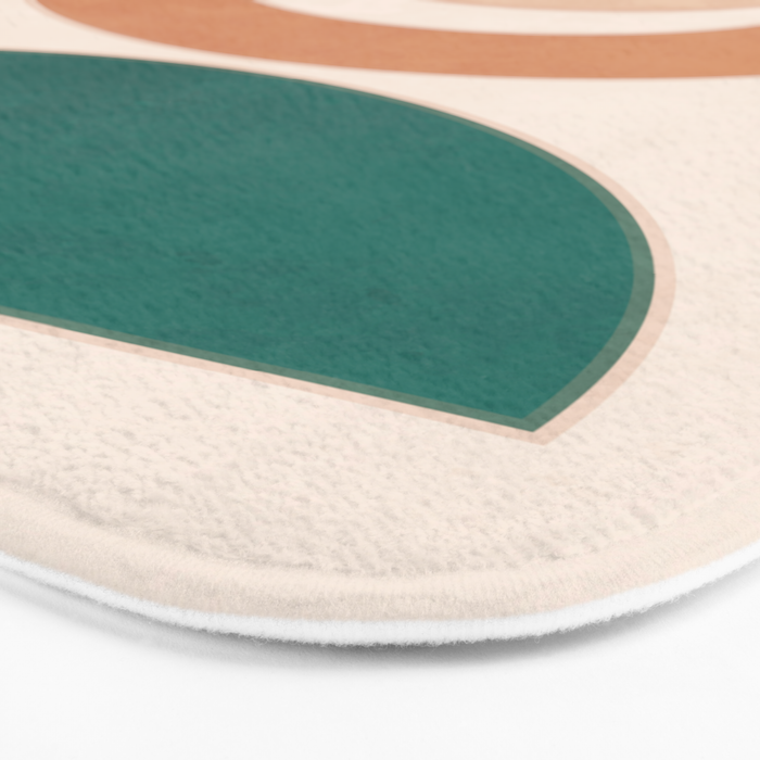 Minimal Geometric Shapes 108 Bath Mat Gallery Image 3