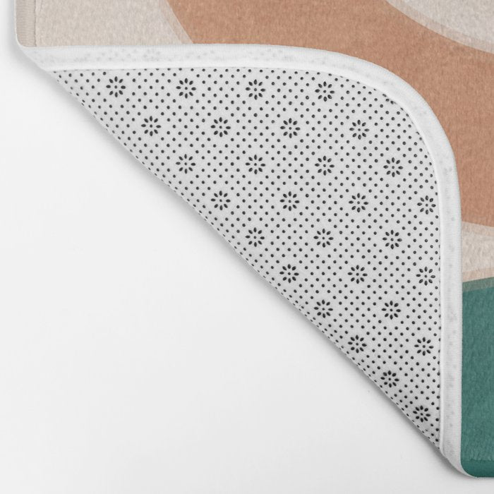 Minimal Geometric Shapes 108 Bath Mat Gallery Image 2