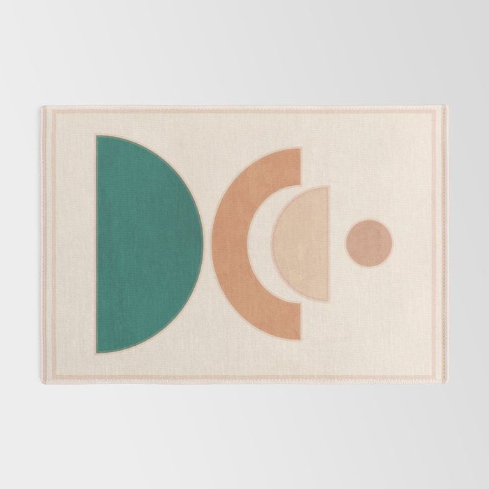 Minimal Geometric Shapes 108 Rug Gallery Image 2