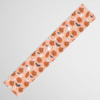 Pumpkin Party on Blush Pink Table Runner Gallery Image 3