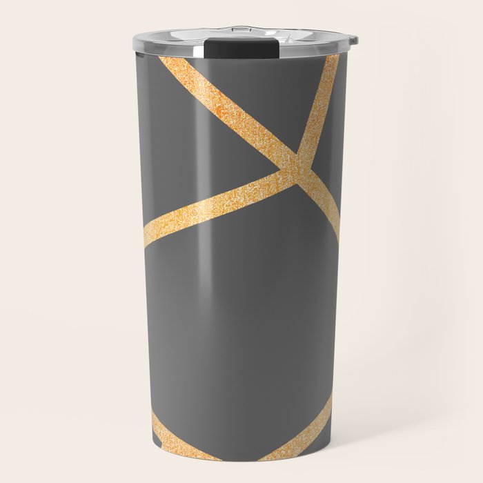 Copper And Grey Travel Mug Gallery Image 1
