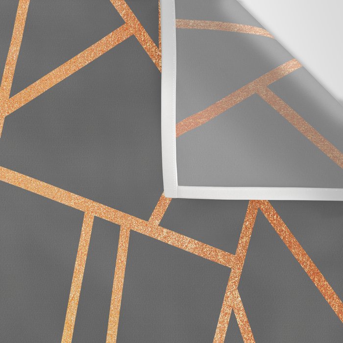 Copper And Grey Wall Tapestry Gallery Image 3