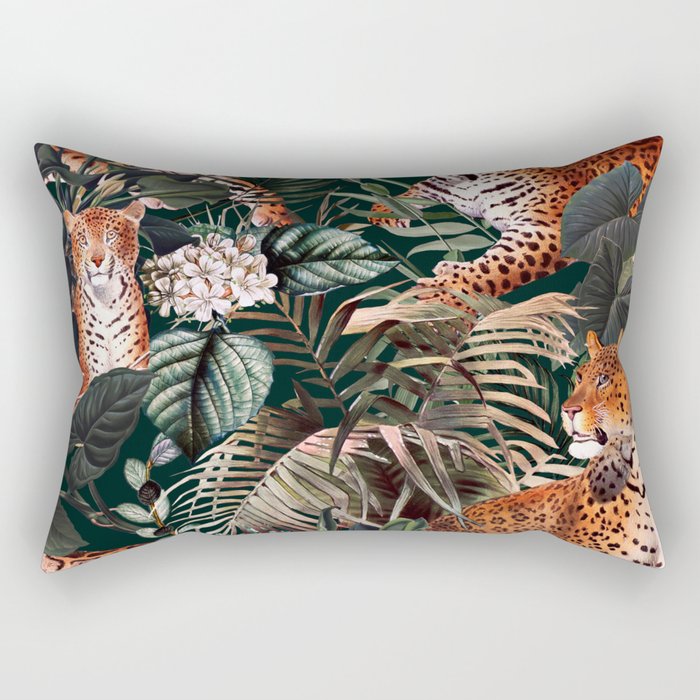 Dangers in the Forest XIII Rectangular Pillow Gallery Image 2
