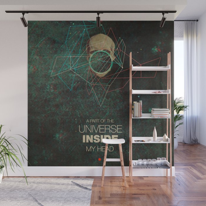 A Part Of The Universe Inside My Head Wall Mural Gallery Image 1