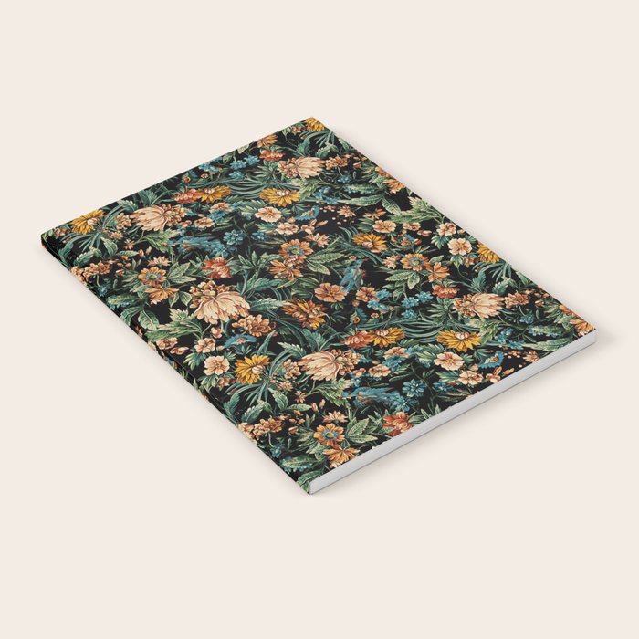 Floral and Birds Pattern Notebook Gallery Image 1