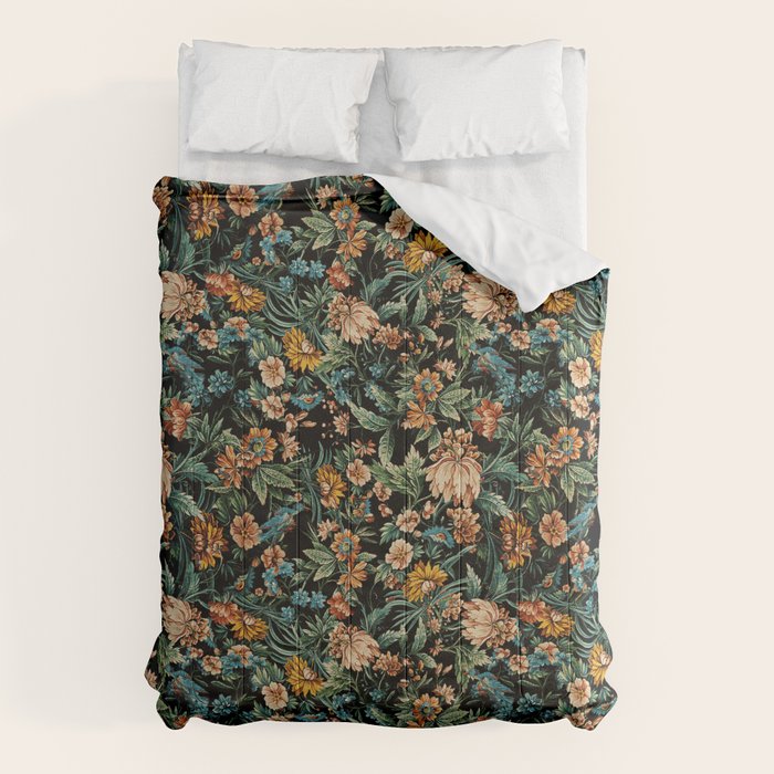 Floral and Birds Pattern Comforter Gallery Image 6