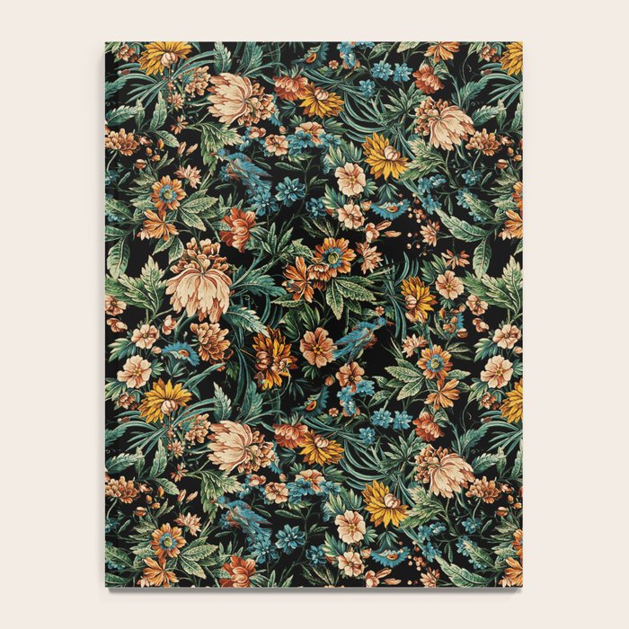 Floral and Birds Pattern Notebook Gallery Image 4