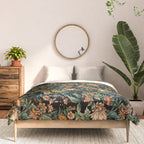 Floral and Birds Pattern Comforter Gallery Image 3