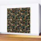 Floral and Birds Pattern Wall Mural Gallery Image 2
