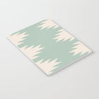 Geometric Southwestern Minimalism - Neutral Sage Green Notebook Gallery Image 3
