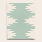 Geometric Southwestern Minimalism - Neutral Sage Green Notebook Gallery Image 4