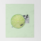LIME DJ Throw Blanket Gallery Image 2