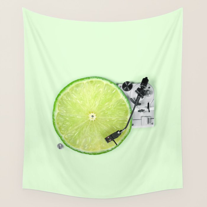 LIME DJ Wall Tapestry Gallery Image 4
