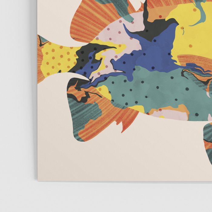 Fish collage Poster Gallery Image 3