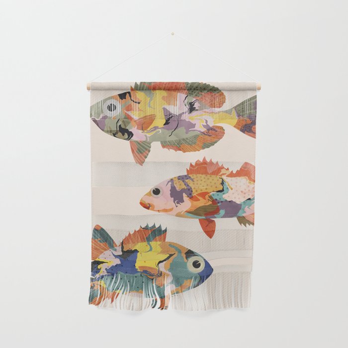 Fish collage Wall Hanging Gallery Image 1