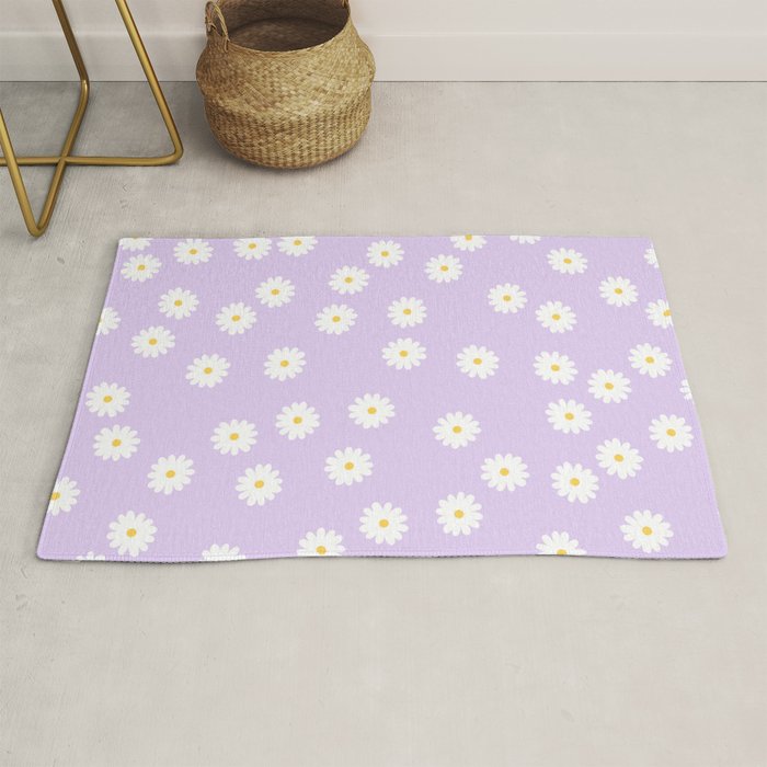 Lilac Flowers Rug Gallery Image 1