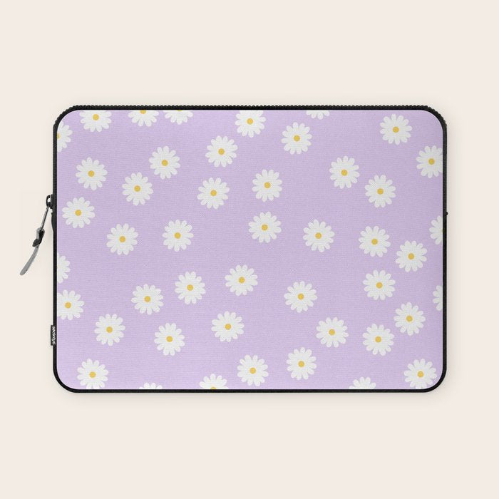 Lilac Flowers Laptop Sleeve Gallery Image 1