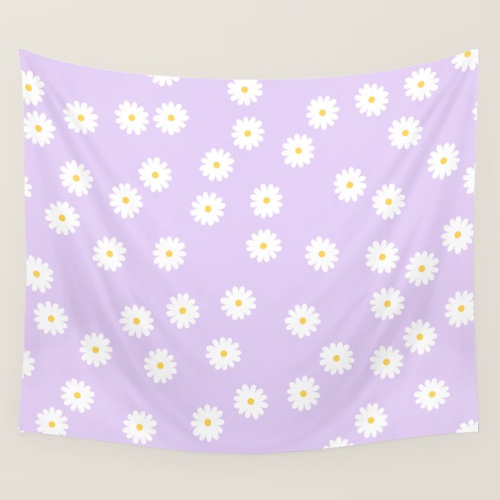 Lilac Flowers Wall Tapestry Gallery Image 4