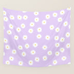 Lilac Flowers Wall Tapestry Gallery Image 4