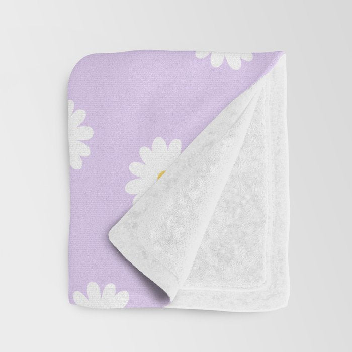 Lilac Flowers Throw Blanket Gallery Image 3