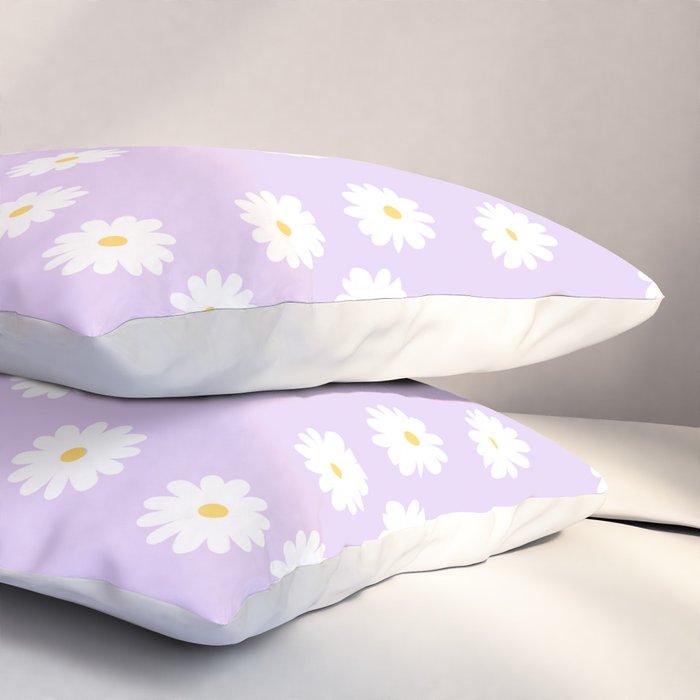 Lilac Flowers Pillow Sham Gallery Image 3