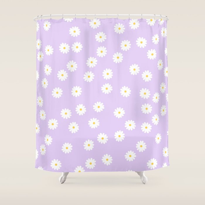 Lilac Flowers Shower Curtain Gallery Image 1