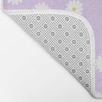 Lilac Flowers Bath Mat Gallery Image 2