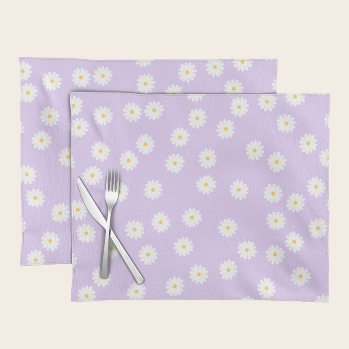 Lilac Flowers Placemat Gallery Image 1