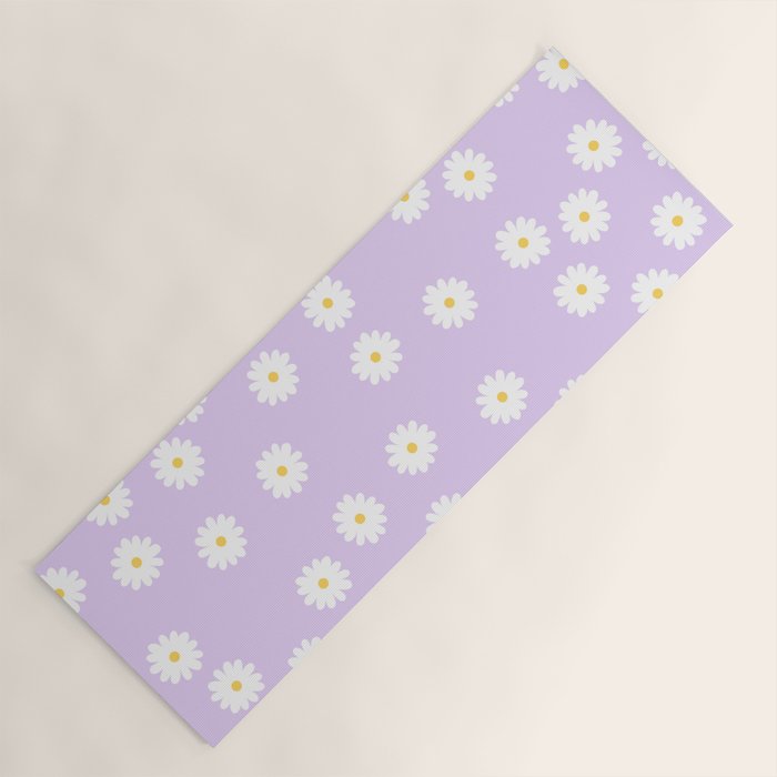Lilac Flowers Yoga Mat Gallery Image 1