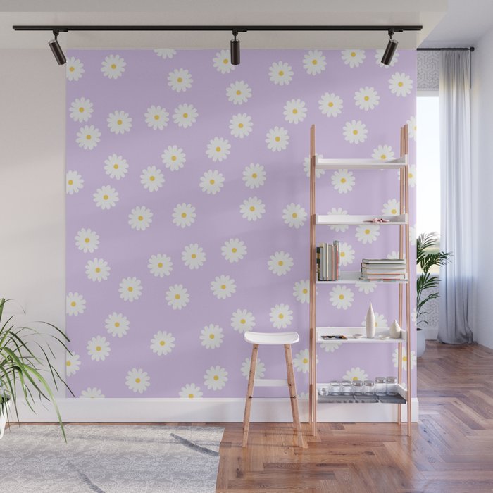 Lilac Flowers Wall Mural Gallery Image 1