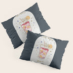 Mojito Cocktail Zodiac Sign Pillow Sham Gallery Image 3
