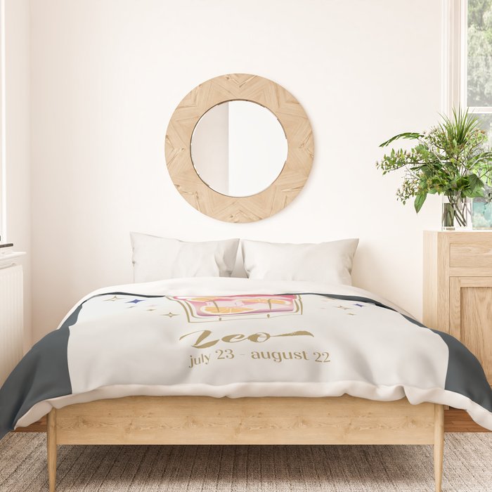 Mojito Cocktail Zodiac Sign Duvet Cover Gallery Image 3