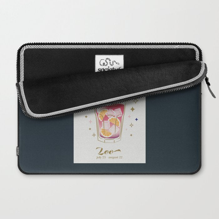 Mojito Cocktail Zodiac Sign Laptop Sleeve Gallery Image 2
