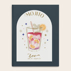 Mojito Cocktail Zodiac Sign Notebook Gallery Image 4