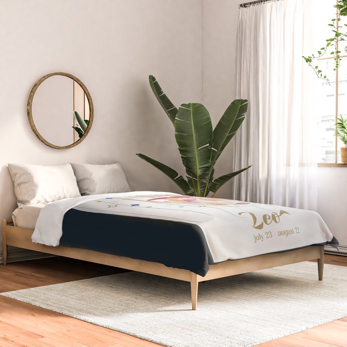 Mojito Cocktail Zodiac Sign Comforter Gallery Image 2