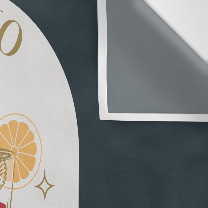 Mojito Cocktail Zodiac Sign Wall Tapestry Gallery Image 3