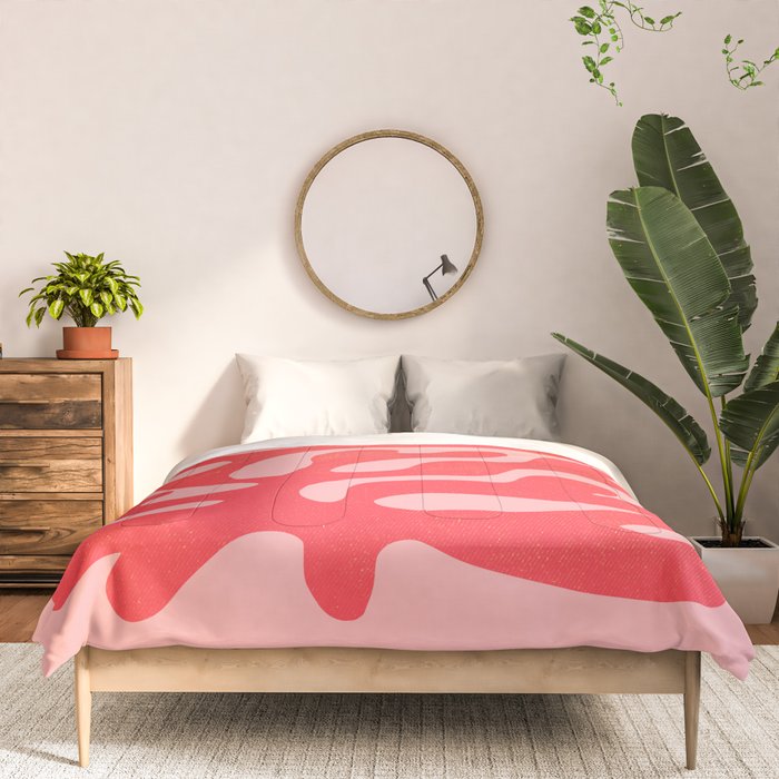 Red Salsa: Matisse Paper Cutouts 07 Comforter Gallery Image 3