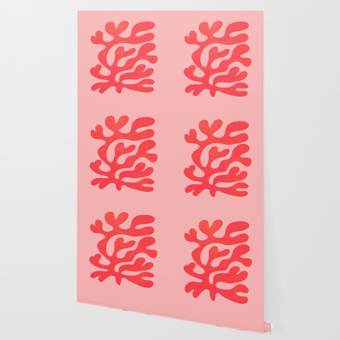 Red Salsa: Matisse Paper Cutouts 07 Wallpaper Gallery Image 2