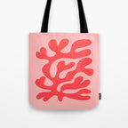 Red Salsa: Matisse Paper Cutouts 07 Tote Bag Gallery Image 1