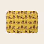 Pizza Yoga Bath Mat Gallery Image 1