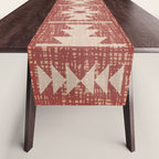 Southwestern Pattern 135 Sienna and Beige Table Runner Gallery Image 1