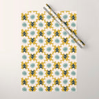 Sunflower Field - fresh Wrapping Paper Gallery Image 1
