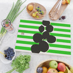 Still life - green stripe Cutting Board Gallery Image 2