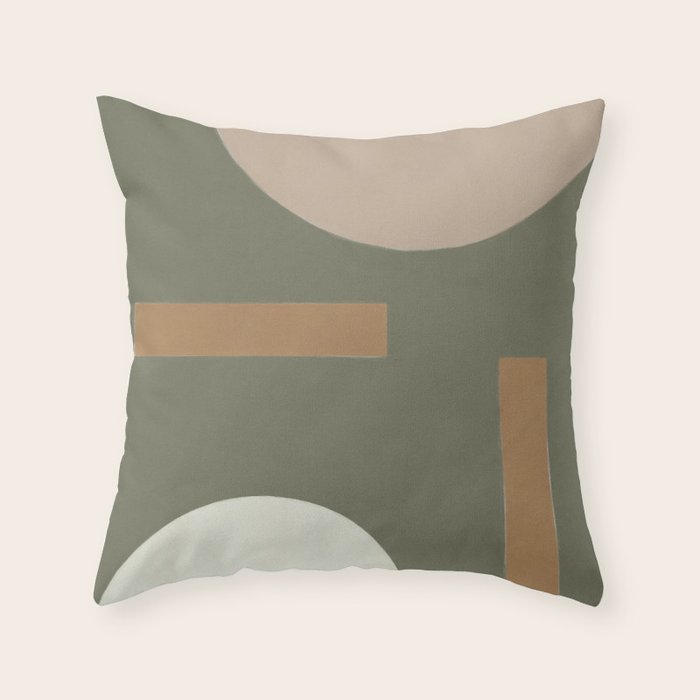 Geometric Shapes #3 Throw Pillow Gallery Image 6