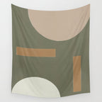 Geometric Shapes #3 Wall Tapestry Gallery Image 4