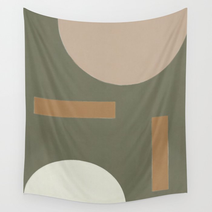 Geometric Shapes #3 Wall Tapestry Gallery Image 4