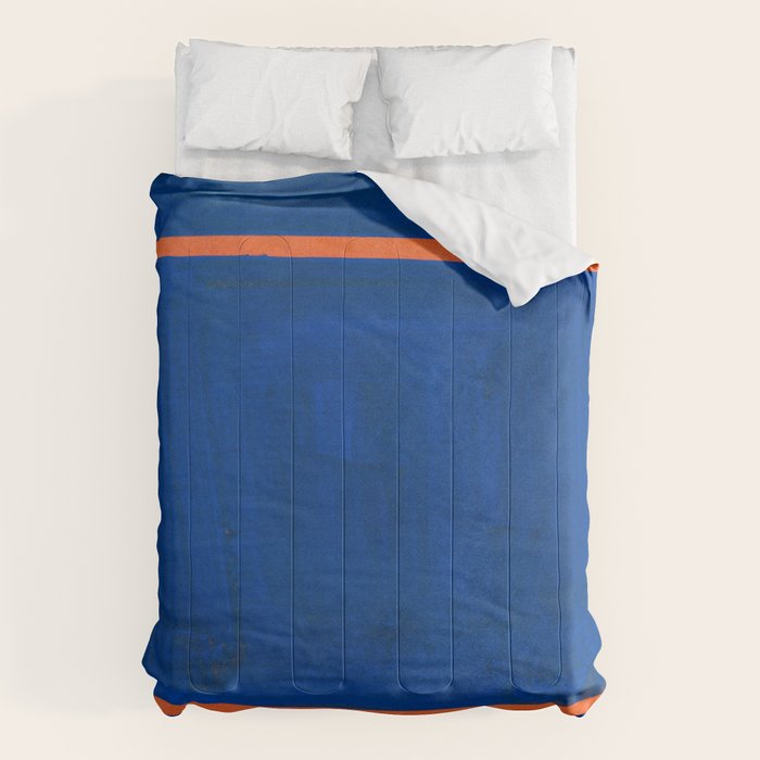 Colourful Field Orange And Blue Comforter Gallery Image 6
