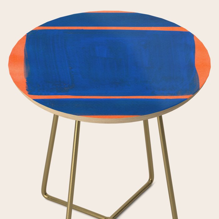 Colourful Field Orange And Blue Side Table Gallery Image 2