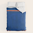 Colourful Field Orange And Blue Duvet Cover Gallery Image 6