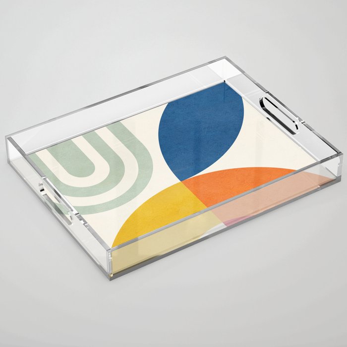 Attached Abstraction 03 Acrylic Tray Gallery Image 1